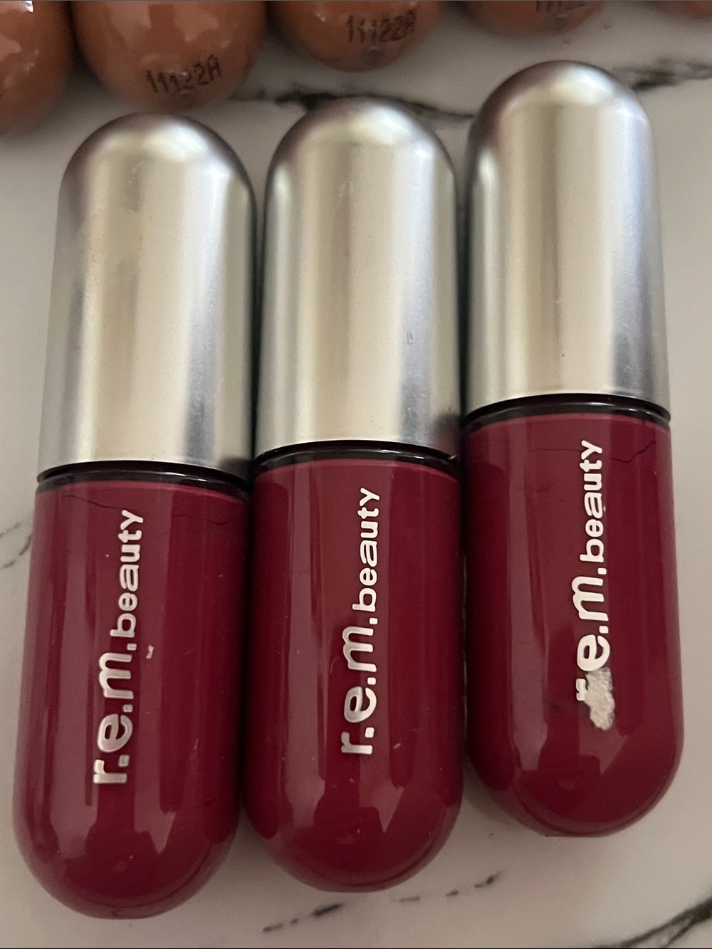 r.e.m. beauty Matte Liquid Lipstick — Deep Berry
